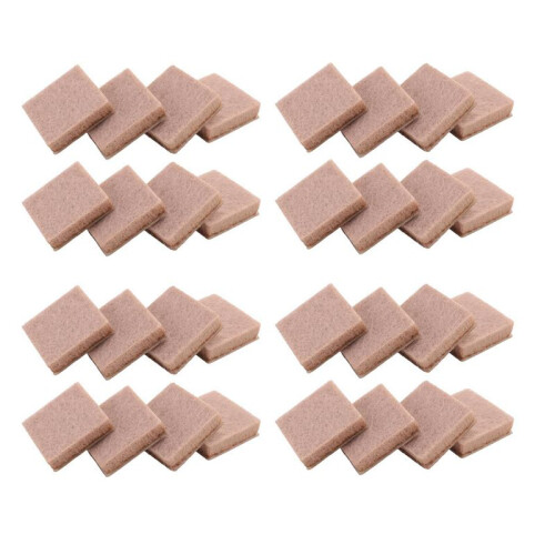 Filzboden Möbel Protector Pads Stuhl Tischbeine Protector 96 Stück Khaki 2