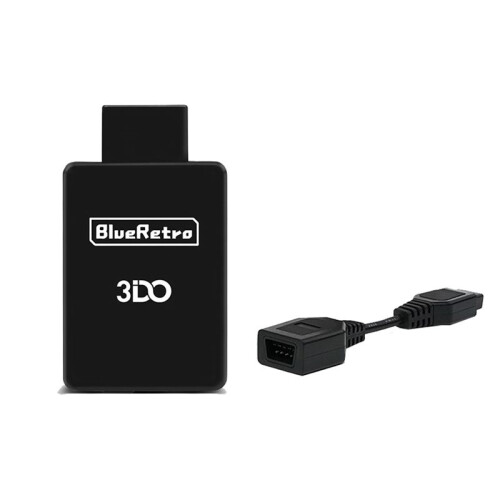 Per BlueRetro Adattatore Controller di Gioco Wireless per Console 3DO FZ-1 FZ-10 per Controller  T4 Pro per PS4 per PS5 8Bitdo