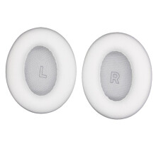 Earpads for QC Ultra Noise Reduction Headphone Replacement Soft Sponge Foam Cushions Repair Parts White