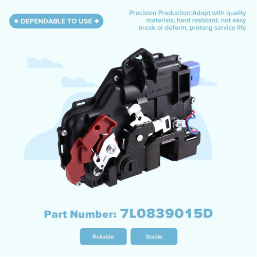 7L0839015D Rear Left Door Lock Actuator for    MK5  Rabbit   Toledo