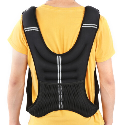 10kg Neopren Gewichtsweste Unisize schwarz 1