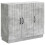 VidaXL vidaXL Sideboard Concrete Grey 89 x 34.5 x 77 cm Engineered Wood 1