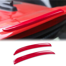 Rear Spoiler Rear Wing Lip Cover Trim for Cooper F55 F56 S/JCW 2014-2022 Rear Wing Trim Spoiler Fins Accessories