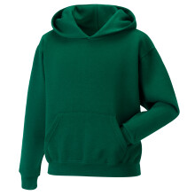 (3-4, Bottle Green) Jerzees Schoolgear Childrens Hooded Sweatshirt