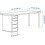 IKEA LAGKAPTEN ALEX Desk 140x60 cm 5