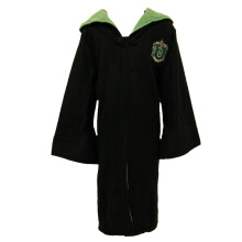 (10-12 Years, Black/Green) Harry Potter Childrens/Kids Slytherin Replica Gown