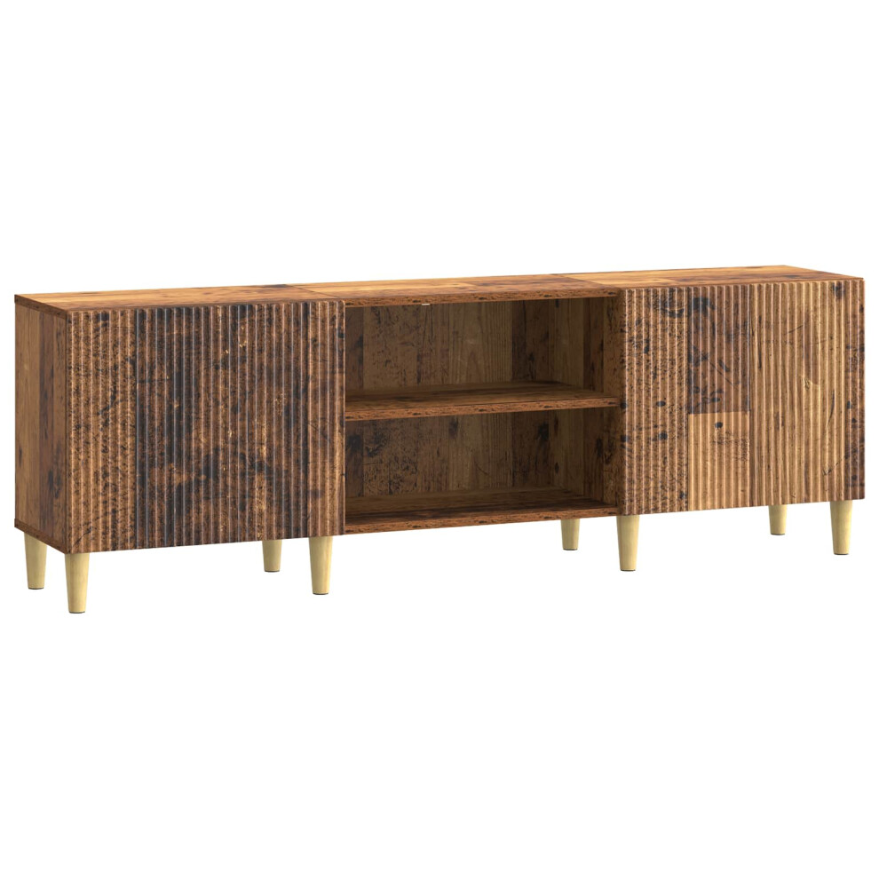 Vidaxl Tv Cabinet Old Wood 150 X 31 X 50 Cm Engineered Wood