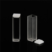 Quarz Küvette, Spektralphotometer Küvetten 10 mm Pfad Länge, 45 mm Höhe, 3,5 Ml Kapazität - 16 Stücke