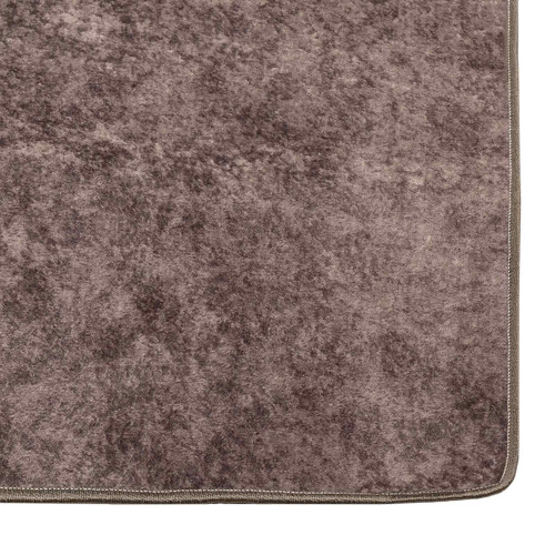 VidaXL vidaXL Rug Runner MARSA Grey 50 x 100 cm Polyester and PVC 2
