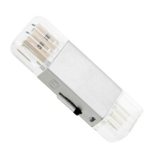 USB-C Type C /USB 2.0 to NM Memory Card TF Micro- Card Reader for Cell Phone and Amp, Laptop