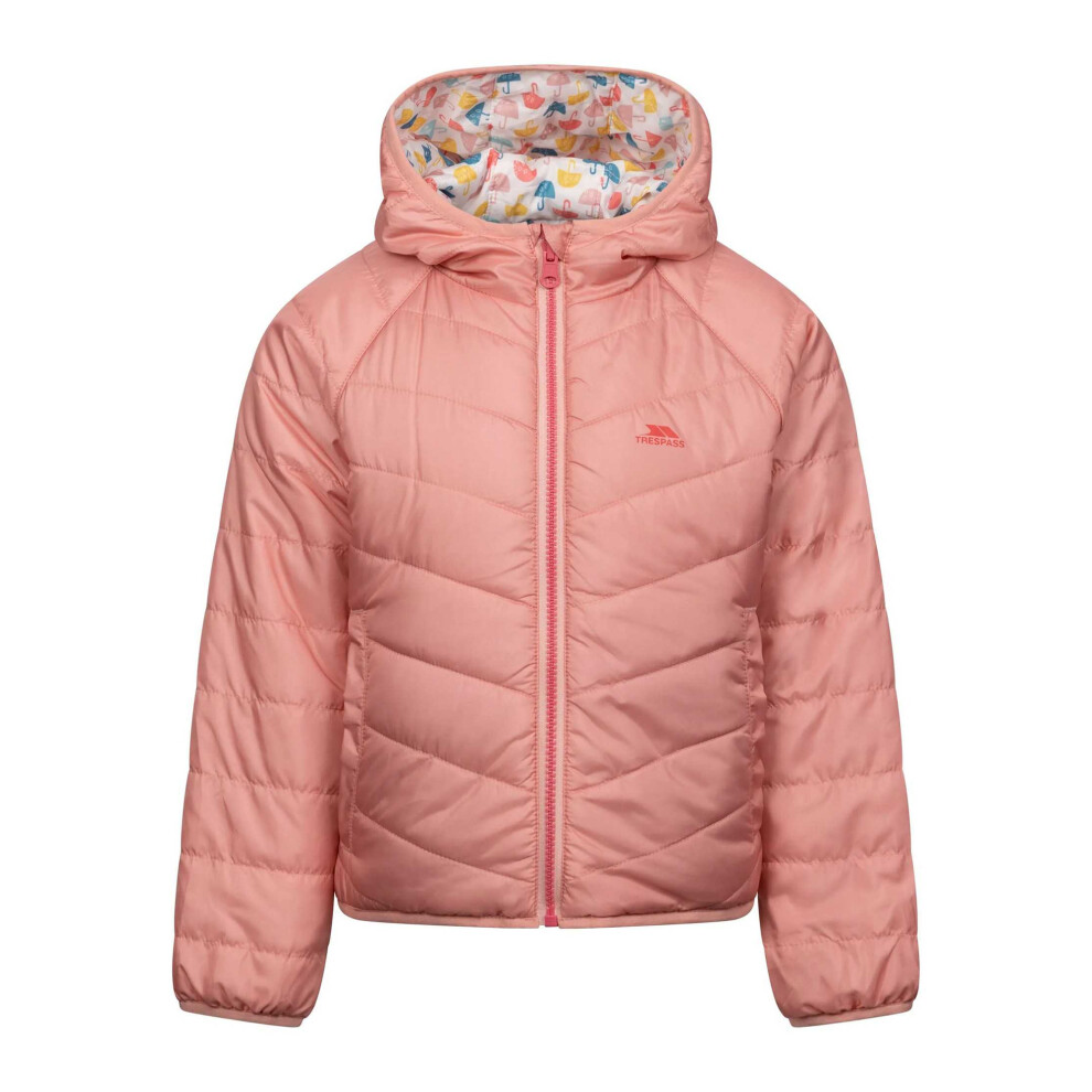 Trespass (9-10 Years, Mid Rose) Childrens/Kids Dessie Reversible Padded Jacket