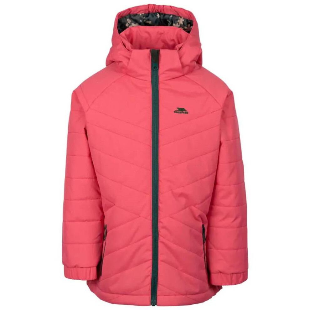 Trespass (7-8 Years, Strawberry) Childrens/Kids Andee Quilted Casual Jacket