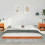 VidaXL vidaXL Bed Frame Wax Brown 200 x 210 cm Solid Pine Wood 2