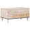 VidaXL vidaXL Coffee Table White 80 x 50 x 40 cm Solid Mango Wood 4