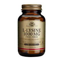 Solgar L-Lysine 1000 mg Tablets, 50