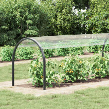 vidaXL Plant Cover Transparent 6 x 1.5 m PVC