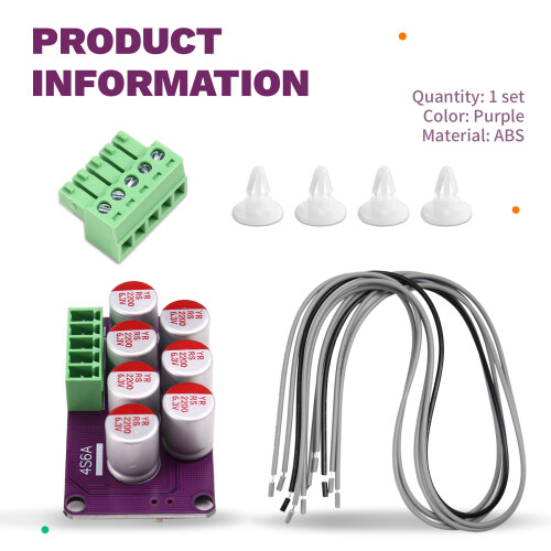 New 4S 6A High Current Lithium Battery Active Equalization Board Lifepo4 Battery  Transfer Equalization Capacitor 1