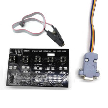 UPA USB ECU-Programmeur Universele Eeprom-Adapterkaart met SOP8 SOIC8-Clip UPA-USB V1.3-Testkabel