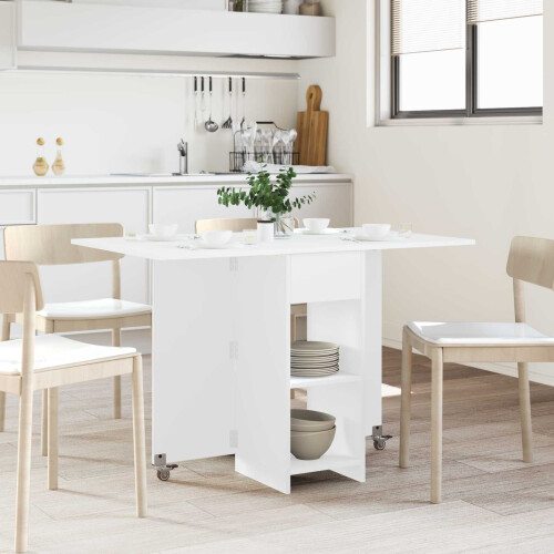 VidaXL vidaXL Dinning Table 115 x 70 x 75 cm Engineered Wood White