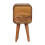 Solid Wood Curved Bedside Table, 20*20*40cm 10