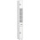 180cm Slim White Bathroom Cabinet with Drawer 1