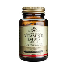 Solgar Vitamin E 134 mg (200 IU) Vegetarian Softgels, 50