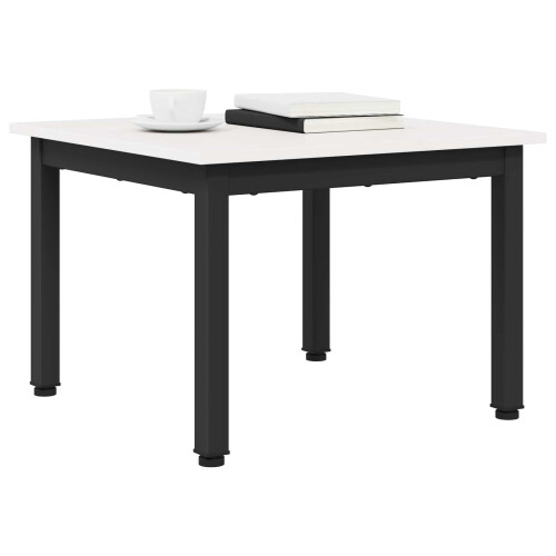 VidaXL vidaXL Coffee Table White 50 x 50 x 36 cm Solid Pine Wood 1