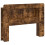 VidaXL vidaXL Headboard Cabinet with Storage Smoked Oak Engineered Wood 5