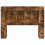 VidaXL vidaXL Headboard Cabinet with Storage Smoked Oak Engineered Wood 7