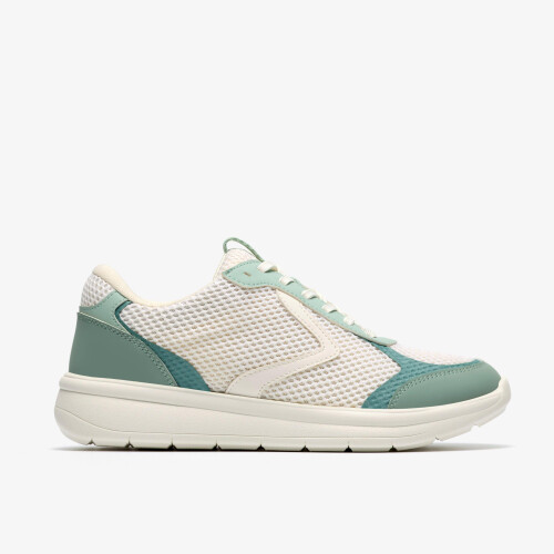 Clarks Ezrinn Tie Green Combi