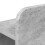 VidaXL vidaXL Bed Frame with Storage with Headboard Concrete Grey 80 x 200 cm 4
