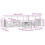 VidaXL vidaXL Outdoor-Sofagarnitur 7 stk. Natur und Anthrazit Polyester 11