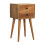Mini Oak-Style Solid Wood Bedside Table,30*30*57cm 10