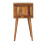 Mini Oak-Style Solid Wood Bedside Table,30*30*57cm 8