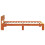 VidaXL vidaXL Bed Frame with Headboard Wax Brown 90 x 200 cm Solid Pine Wood 3