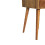 Mini Oak-Style Solid Wood Bedside Table,30*30*57cm 6