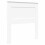 VidaXL vidaXL Headboard with Headboard White 75 cm Engineered Wood 3
