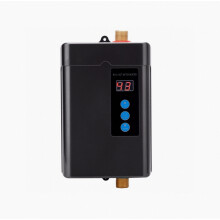 Us Standard 3000W Instantaneous Electric Water Heater, Fast Heating And Constant Temperature Small Kitchen Water Heater Faucet With Compatible Remote