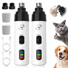 Heusom Silent Groom Pro Nail Grinder, Heusom Dog Nail Trimmer, USB Rechargeable_Special Gift