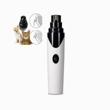 Pet Nail Polisher Cats and Dogs Clean Nails Electric Manicure, Style:PTy068 1 Block Silent Version_Special Gift