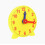 10pcs 4 Inch Student Learning Clock Model Teacher Gear Clock 12/24 Hour School Learning Tools_Special Gift 2