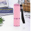 Outdoor Mini Pink Rubber Coated 9-LED Flashlight Torch_Special Gift 2
