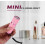Outdoor Mini Pink Rubber Coated 9-LED Flashlight Torch_Special Gift 3