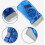 (Red) Hand Pressing 3 LED Crank Power Dynamo Wind Up Flashlight Torch Night Lamp Light_Special Gift 4