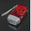 (Red) Hand Pressing 3 LED Crank Power Dynamo Wind Up Flashlight Torch Night Lamp Light_Special Gift 6