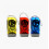 (Red) Hand Pressing 3 LED Crank Power Dynamo Wind Up Flashlight Torch Night Lamp Light_Special Gift 2