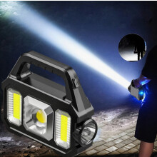 Hiroekza Solar-Außenscheinwerfer mit COB-LED, wasserdicht – Besonderes Geschenk