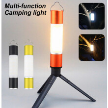 Hariumiu LED-Taschenlampe, wiederaufladbar, kompaktes Design aus Aluminiumlegierung – Besonderes Geschenk