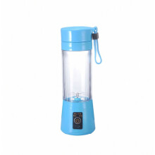 (Bleu) Blender électrique portable USB avec gobelet à jus - Cadeau spécial