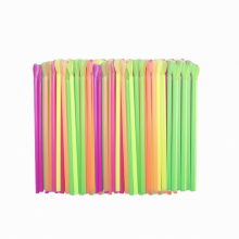 1000 pailles cuillères pour granités, pailles jetables en plastique - Cadeau spécial